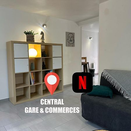 Superbe Appartement Cosy Jardin 科尔贝－埃索讷 外观 照片